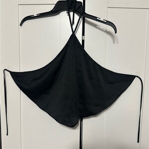 Wilfred Black Halter with Tie Back